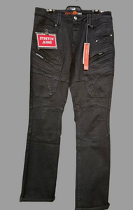 ESKIMO MATRIX  BLACK STRETCHED JEAN