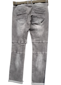 ESKIMO WASHED GREY STRETCHED JEAN