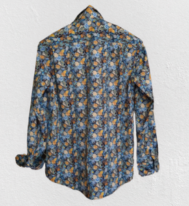 DAISY FLORAL PRINT LONG SLEEVE SHIRT