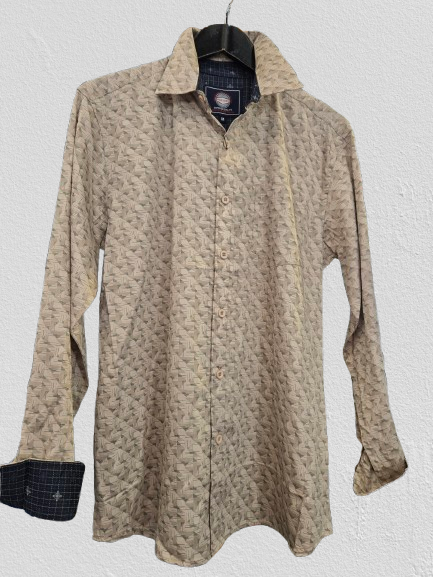 ABSTRACT PRINT LONG SLEEVE SHIRT