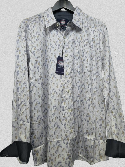 PAISLEY PRINT LONG SLEEVE SHIRT
