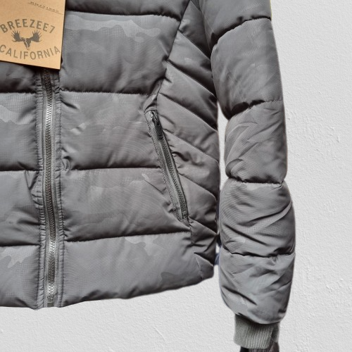 CALIFORNIA BREEZE SHERPA LINED QUILTED JACKET