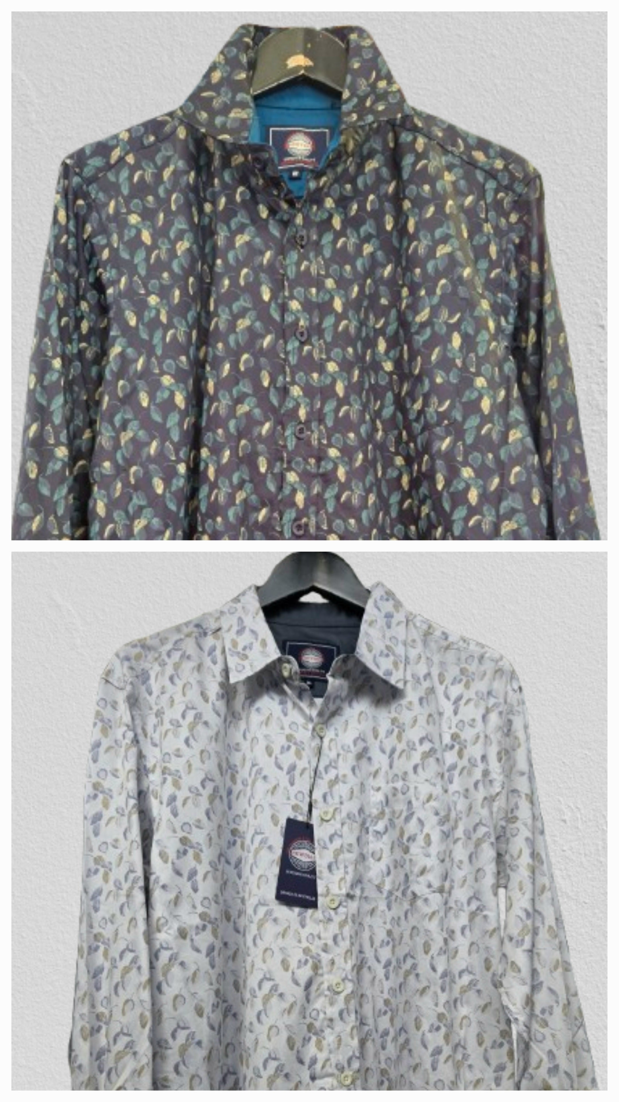 PAISLEY PRINT LONG SLEEVE SHIRT