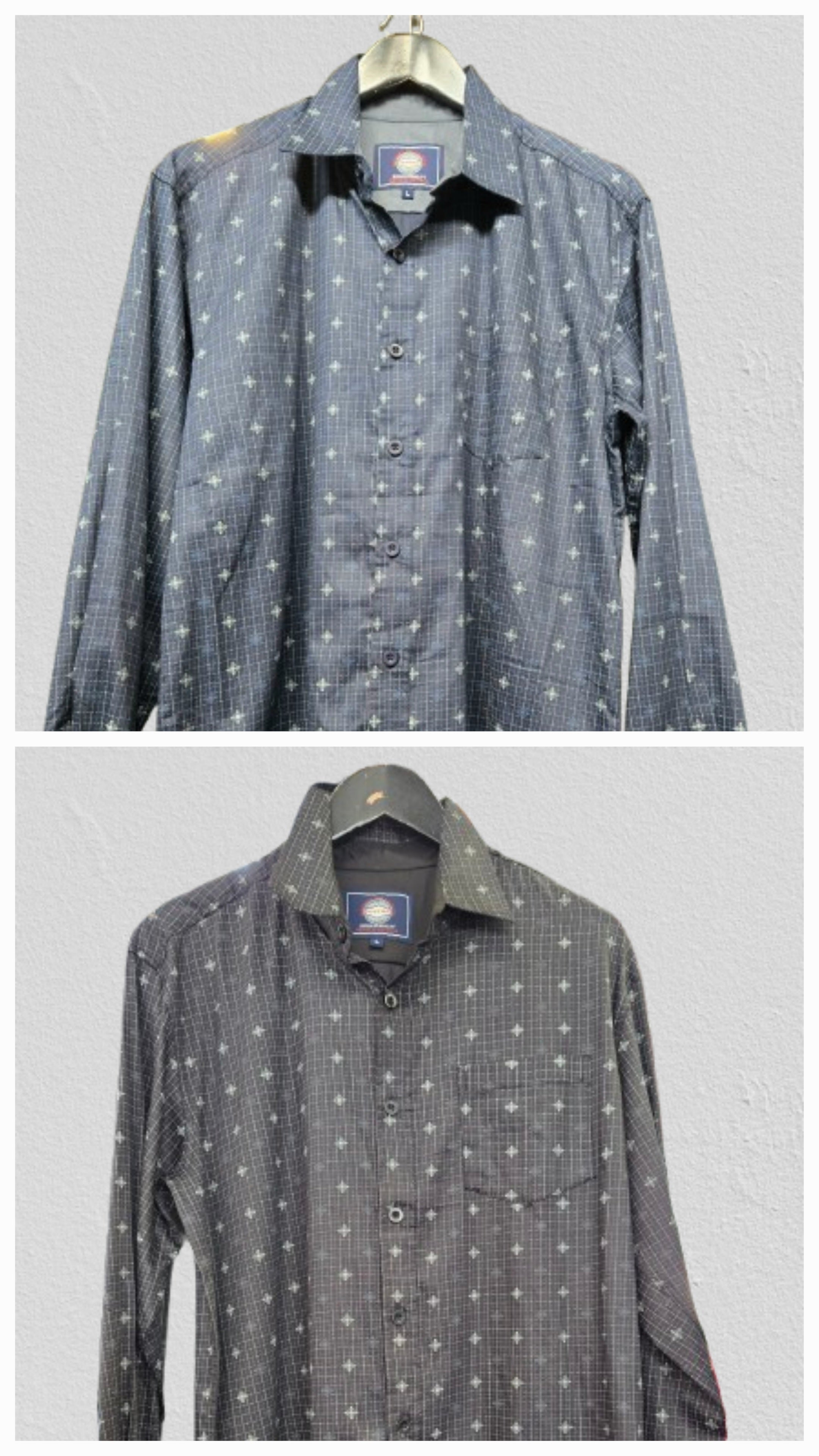 GINGHAM CHECK LONG SLEEVE SHIRT